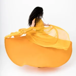 Jupe soufie</br>(# ceinture assortie offerte)